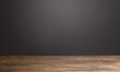 © Andrii Yalanskyi - Empty brown background with wooden boards. Slide for presentations and placement of text, products and promotional items. Gray paper with white highlights. Beautiful and sophisticated, minimalism.