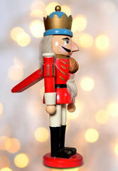 Aufkleber - nutcracker german isolated soldier figure christmas decoration