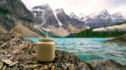 roasted coffee in the outdoors