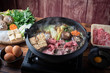 © ahirao - Sukiyaki, japanese famous beef hot pot