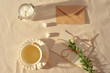 © Maki Company Limited/Stocksy - hot tea with sugar on the table