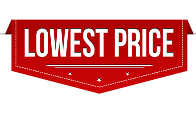 Lowest price banner design