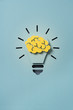 © CACTUS Creative Studio/Stocksy - Lightbulb with a brain representing an idea