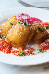 Wall Mural - Breaded Fried Toasted Ravioli