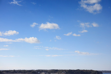 伊勢志摩の冬の青空-12月