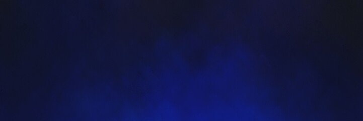 very dark blue, midnight blue and black color background with space for text or image. vintage textu