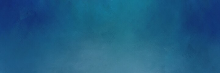 vintage abstract painted background with teal blue and midnight blue colors and space for text or im