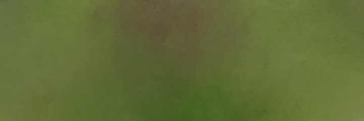 Fototapete - old color brushed vintage texture with dark olive green and pastel brown colors. distressed old textured background with space for text or image. can be used as header or banner