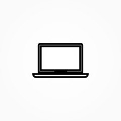 Wall Mural - laptop sign icon design vector illustration