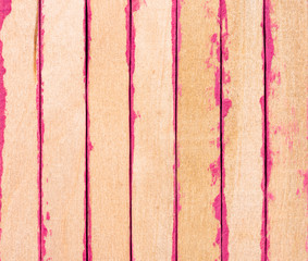 Canvas Print - abstract pink wood texture background