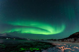 Fototapeta Tęcza - Northern lights Tromso