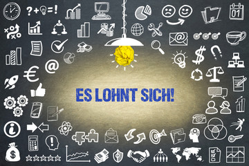 Poster - Es lohnt sich! 