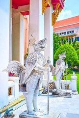 Canvas Print - The Garuda sculptures in National Museum Bangkok, Thailand