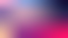 Abstract Colorful Blurred Gradient Background. Pink, Violet And Blue Colors. Vector Illustration. Banner Or Poster.