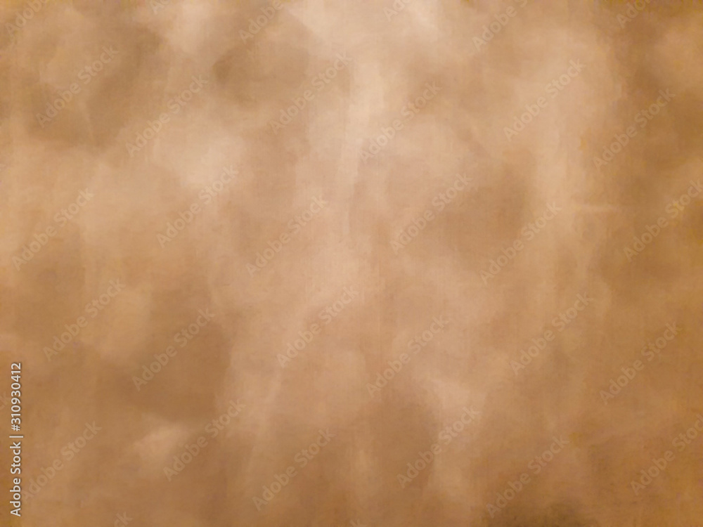Brown beige wallpaper backdrop with a kind of water reflection pattern - obrazy, fototapety, plakaty 