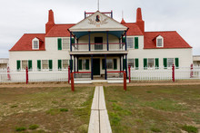 MAY 21 2019, FORT UNION, N DAKOTA, USA - Fort Union Trading Post Near Confluence Of The Missouri And Yellowstone River, Williston, ND