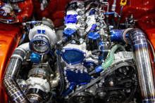 High Precision Muscle Car Engine, Customized Race Car Engine	