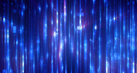 Wall Mural - led light. future tech. shine dynamic scene. neon flare. colorful rays. .magic moving fast lines. sp