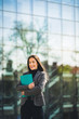 © Etoilestars - Portrait of beautiful business woman standing outside