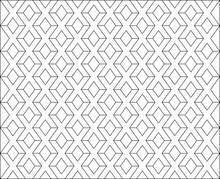 White X Letter Pattern Background Vector. Repeat X Alphabet On White Background.