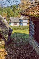 Wall Mural - Museum of the Slovak Village in Martin, Slovakia