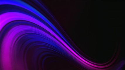 Wall Mural - Glow effect. Ribbon glint. Abstract rotational border lines. Power energy. LED glare tape. .Luminous shining neon lights. Cosmic abstract waves. Magic design round whirl. Swirl trail effect.