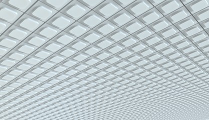 Wall Mural - Acoustic ceiling tiles