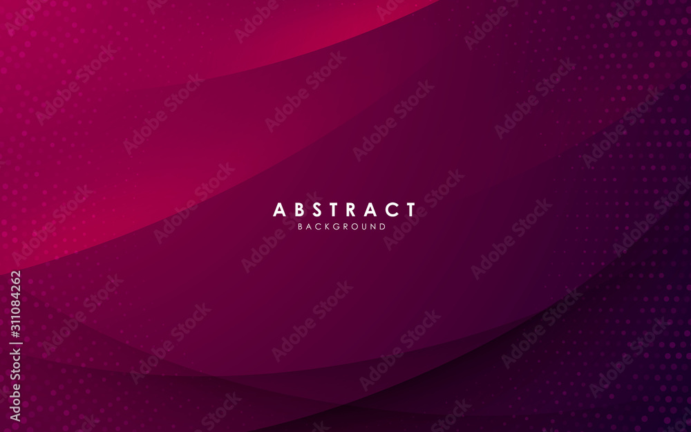 Abstract modern background gradient color. Purple gradient with halftone decoration. - obrazy, fototapety, plakaty 