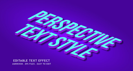 Sticker - 3d isometric text effect, editable text