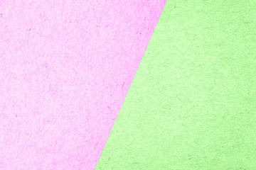 Surface pink and green paper box abstract texture for background for design