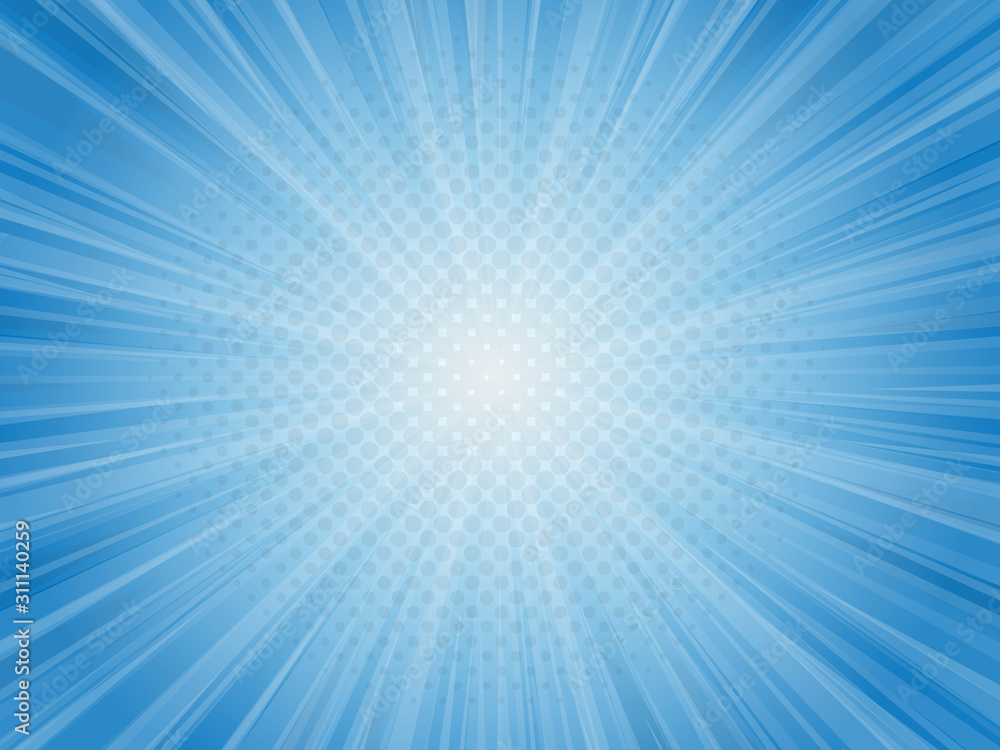 abstract blue light rays vector illustration background Stock Vector ...