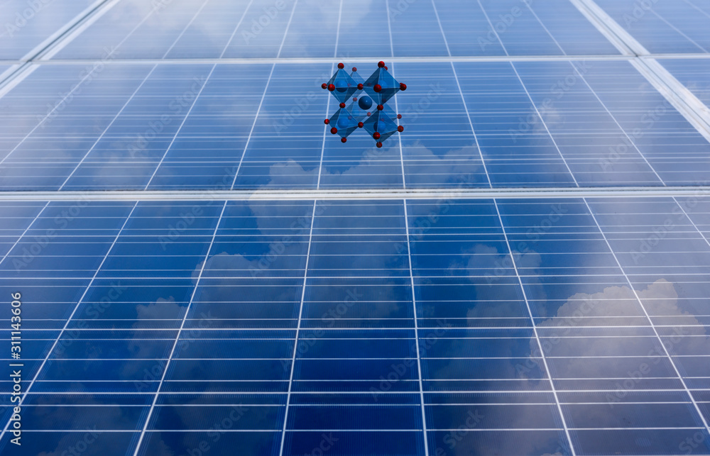 perovskite solar cell Is the energy of the future.Perovskite materials ...