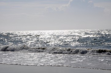 Canvas Print - Am Strand von Monte Gordo