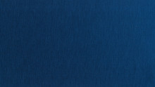 Blue Textured Cotton Fabric. Solid Seamless Background. Ribbed Texture. Banner