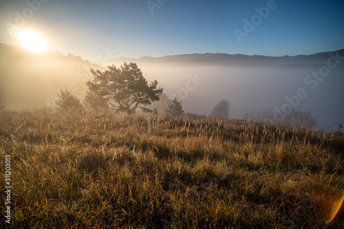 Dekoracja na wymiar  wschod-slonca-pieniny