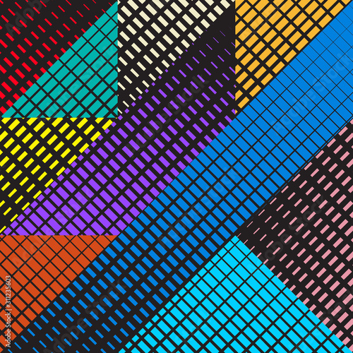 Abstract seamless pattern o...