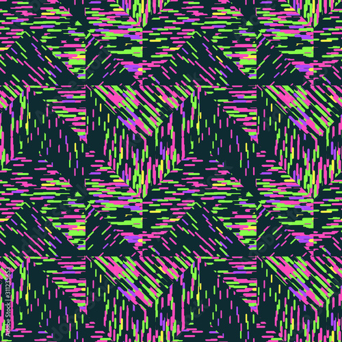 Abstract seamless pattern o...