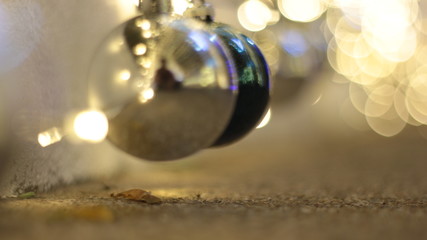 Wall Mural - Xmas Ball Before the new year light