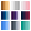 design color set palette vector illustration