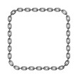 Square chain frame vector 