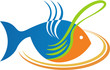 © Dharshani - eat fish logo