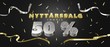 © Simon - SALG 50%, Norwegian, Norsk, new years sale campaign, 3d render