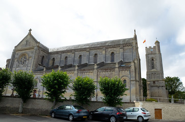 Wall Mural - KIrche in Luc- sur mer