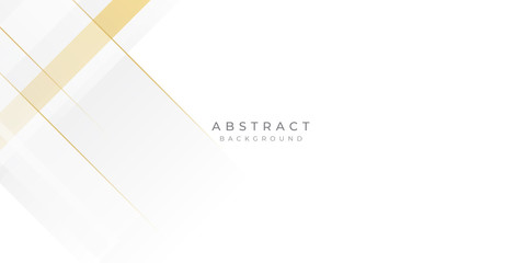Modern Gold Yellow White Line Abstract Background for Presentation Design Template. Suit for corporate, business, wedding, and beauty contest.