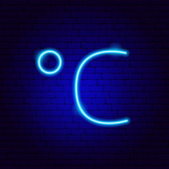 Sticker - Celsius Neon Sign