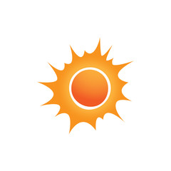 Wall Mural - sun logo vector design template. sun icon element collection.