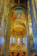 Wall Mural - The Church of the Savior on Spilled Blood, Saint Petersburg, Russia