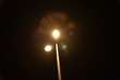 Night Lamp in the City Brighting