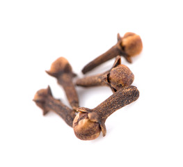 Wall Mural - dry cloves an isolated on white background