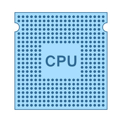 Sticker - CPU Icon